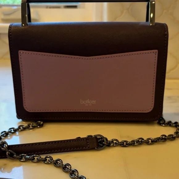 Botkier Pink and Plum Crossbody Bag - Picture 2 of 5